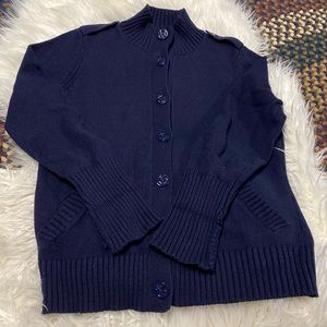 Talbots dark blue sweater small